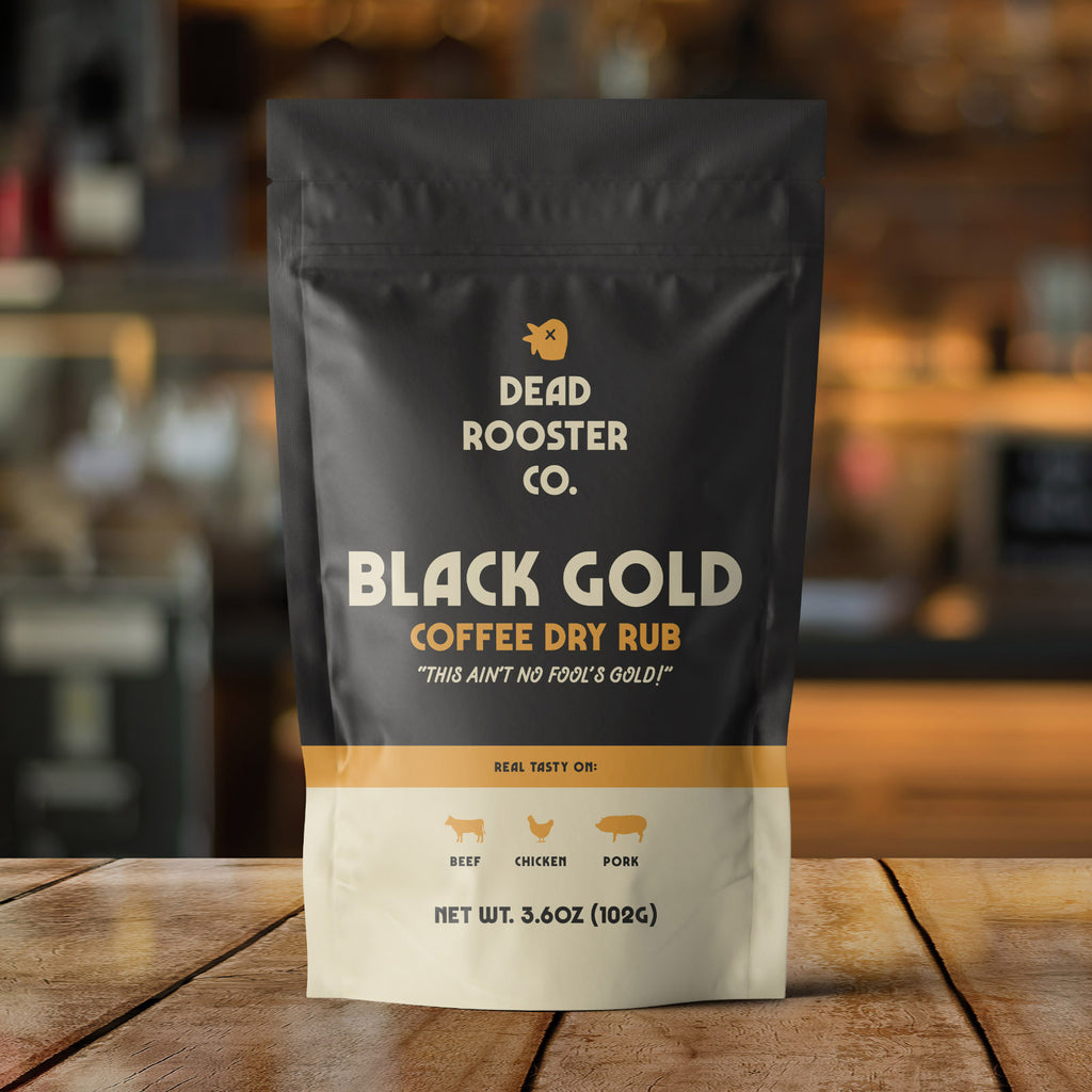 Black Gold - Coffee Dry Rub | Dead Rooster Co.